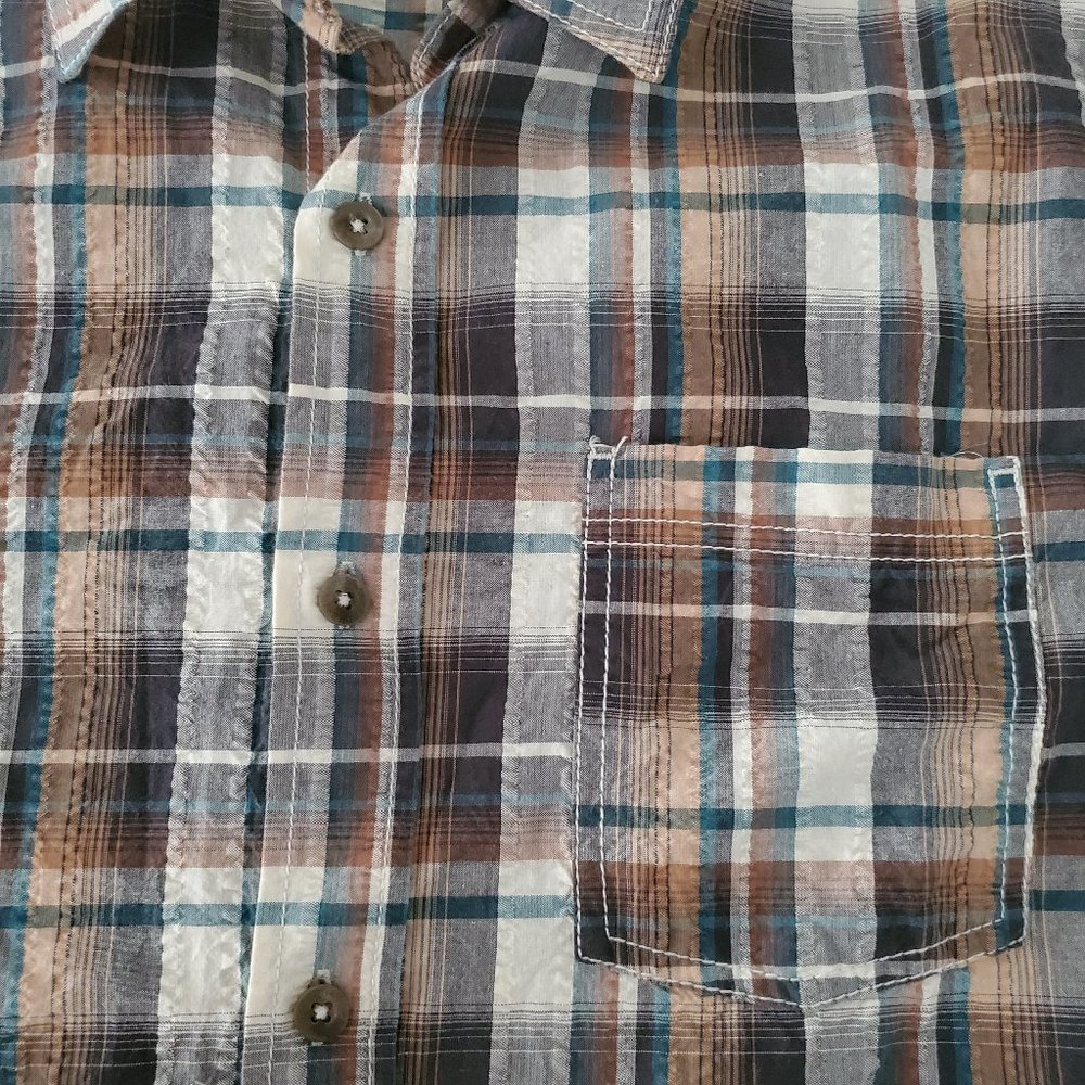 RedHead Short Sleeve Button Down Size M - Picture 3 of 5